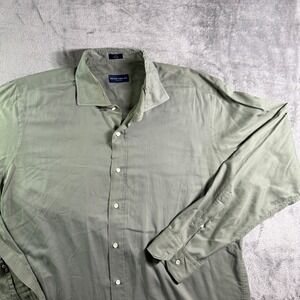 Peter Millar Collection Button Down Shirt Long Sleeve Dress Shirt Large